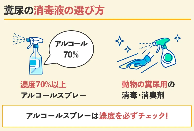 家にネズミが出たら糞尿の消毒・清掃も徹底